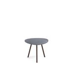 EMU - Terramare Small Coffee Table, Frame: Corten, Top: Porcelain Stoneware, Basaltina - Småbord & Sidobord utomhus - Alfredo Chiaramonte,Marco Marin - Brun - Metall/Sten