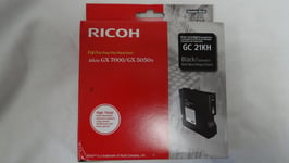 RICOH  Black Ink Cartridge GC 21 KH for RICOH Aficio GX7000/GX5050N