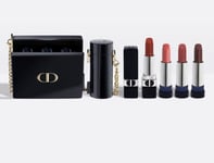 Rouge Dior Minaudiére Black Case Bag & Lipstick Holder 1 Lipstick 3 Refills BNIB