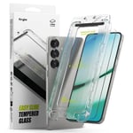Ringke Samsung Galaxy S25 Plus Skärmskydd i glas med monteringsram (2-pack)