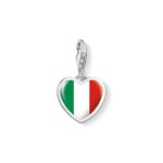 Italien Flagga Hjärta Berlock