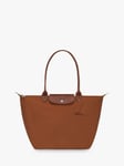 Longchamp Le Pliage Green Recycled Canvas Large Shoulder Bag