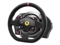 Thrustmaster Ferrari T300 Integral Racing - Alcantara - ratt- och pedaluppsättning - kabelansluten - för PC, Sony PlayStation 3, Sony PlayStation 4, Sony PlayStation 5