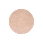 Tapis Petit Barnmatta Robin Soft Pink Ø 150 cm