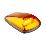 Blinkerslampa M77 Lågprofil 22mm | Gul | 2-Pack