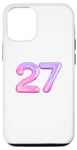 iPhone 12/12 Pro 27 Year Old Birthday Number Twenty Seven Birthday Balloon 27 Case