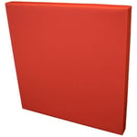 Väggabsorbent Fyrkant 55x55cm röd