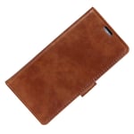 Flip Case for iPhone XS Max, Business Case with Card Slots, Leather Cover Wallet Case Kickstand Phone Cover Shockproof Case for iPhone XS Max (Brown)