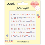 Le Mini Macaron Nail Art Stickers - Joli Emoji