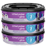 Av Litter Genie® Refill 3-pk. - Katt - Kattedo & kattetoalett - Toalett-tilbehør & kattespader - LitterLocker