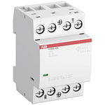 Installation Contactor, Model ESB40-31N-01, 4 Pole, 3 Main Contacts NO 40A and 1 Main Contacts, NC 30A, 24V, White, 6.5 x 5.4 x 8.5 cm (Reference: 1SAE341111111111111R0R01R01R0131)