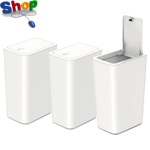 Prestige 3  PCS  10  L /  2 . 6  Gal  Garbage  Can  with  Pop - Up  Lid . Small