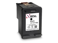 62 XL Black Refilled Ink Cartridge For HP Officejet 5740e  Printers