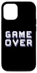 Coque pour iPhone 12/12 Pro Game Over Console PC Player Controller Jeux vidéo Ordinateur