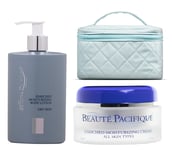 Beauté Pacifique - Enriched Moisturizing Creme 50 ml + Body Lotion for Dry Skin Gillian Jones Beauty Box Blue
