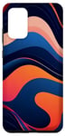 Galaxy S20+ Abstract Cloud With Blue Orange And Red Colors Case
