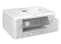 Brother MFC-J4340DW, skrivare + scanner + kopiator + fax, 20/19 ipm ISO, 1200x2400 dpi scanner, duplex, ADM, AirPrint, USB/WiFi/NFC