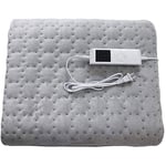 Electric Blanket, Double Size Quality Electric Underblanket, with Timer & Heat Settings - Overheat Protection Washable Soft Double Blanket,150 * 180cm