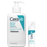 CeraVe Duo Gel moussant anti-imperfections & Sérum rétinol anti-marques