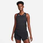 Nike Dri-FIT Advanced Aeroswift Singlet Dam Stl. L Svart - Optimal komfort och prestanda för löpning
