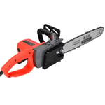 VIY Electric Chainsaw with Automatic Chain, Electric Chain Saw, Soft Touch Grip And Hand Guard, Household Electric Logging Saw