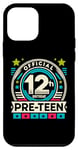iPhone 12 mini Official Pre-teen 12th Birthday For Kids Girls Boy Funny Case
