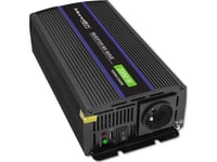 Qoltec Monolith 2000 Ms Wave Voltage Converter | 12V To 230V | 1000/2000W | Usb