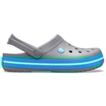 Crocs Crocband Clog (Unisex) - Charcoal/Ocean, 42-43