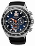 Seiko Klockarmband V194-0AA0.SSC605P Gummi Svart 22mm