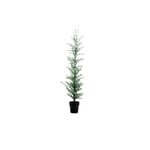 House Doctor - Flocked Christmas Tree With LED Lights 160 cm - Nature (260250103/260250103)