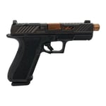 Pistol XR920 9 mm, Elite, Tritium, BLK Frame, TB Bronz