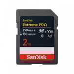 SanDisk 2 Tb Extreme Pro SDXC UHS-I minneskort