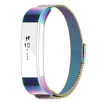 Fitbit Alta milanese stainless steel watch band - Multi-color
