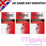 Bigen | Permanent Powder Hair Colour (6g) (37 Dark Auburn) (3 PACK)