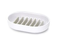 Joseph Joseph Duo Quick-drain Soap Dish holder with removable drying rack, White