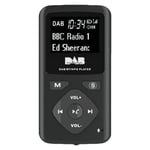 DAB/DAB Digital Radio Bluetooth 4.0 Personal  FM  Portable Radio Earphone Mnn
