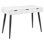 Northern Lights Collection - Neptun Skrivbord 77x110x50 cm Vit/Svart