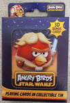 Angry Birds Star Wars Playing Cards In Collectable Tin (Luke Skywalker)