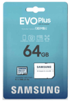 Genuine Samsung EVO PLUS 64GB Micro SD XC UHS-I U1 A1 V10 Class 10 Card 130MB/s