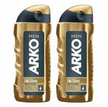 ARKO MEN AFTERSHAVE COLOGNE GOLD POWER 1 MILLION PERFUME SCENT 250ML 2 PCS OFFER