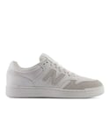 New Balance Mens 480 Leather Mesh Lace Up Trainers in White Leather (archived) - Size UK 10