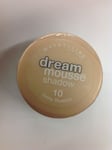 Maybelline Dream Mousse Eye Shadow IVORY ILLUSION #10 NEW AND SEALED