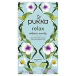 Pukka Teas Organic Relax - 20 Teabags x 4 Pack
