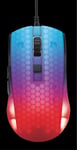 Deltaco Gaming mus trådad semi-transparent med RGB LED - Svart