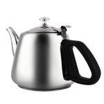Coffee Servers Teapots 1.5L/2L Stainless Steel Stove-top Teapot Coffee Pot Teaware Hot Water Kettle with Filter(1.5LWith Filter)
