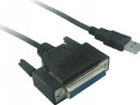 PREMIUMCORD-Kabel USB-Druckerkabel, USB-zu-Parallel-Anschluss (kuprint2)
