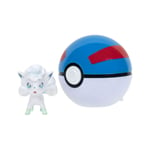 Pokémon Clip'n'go Poké Balls Goupix D'alola & Poké Ball