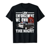 Midnight Patrol Policeman's Moonlighter Duty T-Shirt