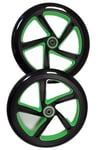 Razor A5 Lux Light Up Wheels (Set of 2) - Green