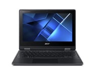 Acer TravelMate Spin B3 TMB311RN-31 Hybride (2-en-1) 29,5 cm (11.6 ) Écran tactile Full HD Intel® Celeron® N4120 4 Go DDR4-SDRAM 128 Go SSD Wi-Fi 5 (802.11ac) Windows 10 Home Noir - Neuf